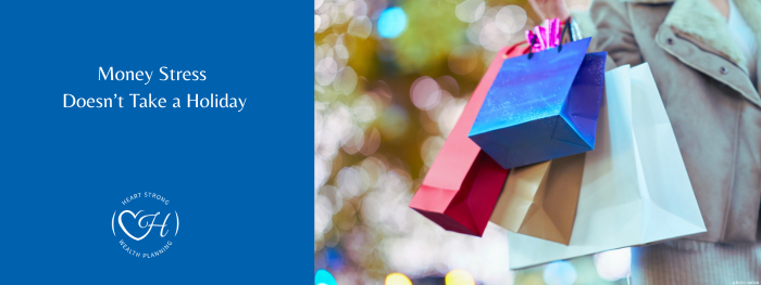 Money stress doesn't take a holiday